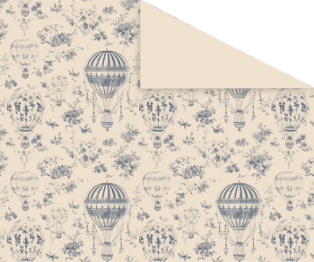 Montgolfière - Kraft Blanc